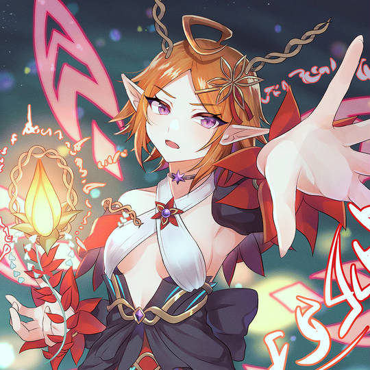 藍*瀬様 エルフェンノーツ ルキナ プリズマ 耀聖の花詩 遊戯王 耀聖の