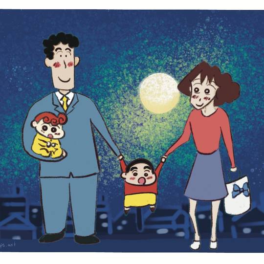 月灯りふんわり落ちてくる夜 (つきあかりふんわりおちてくるよる)とは