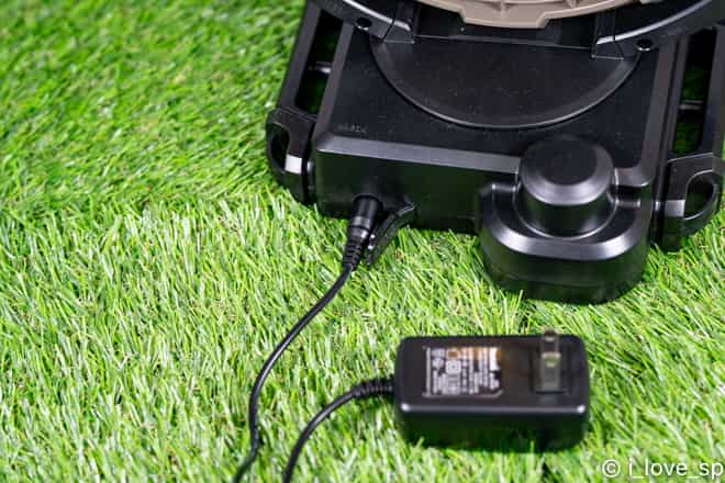 マキタのバッテリー無しでスノーピークのフィールドファンをデイ