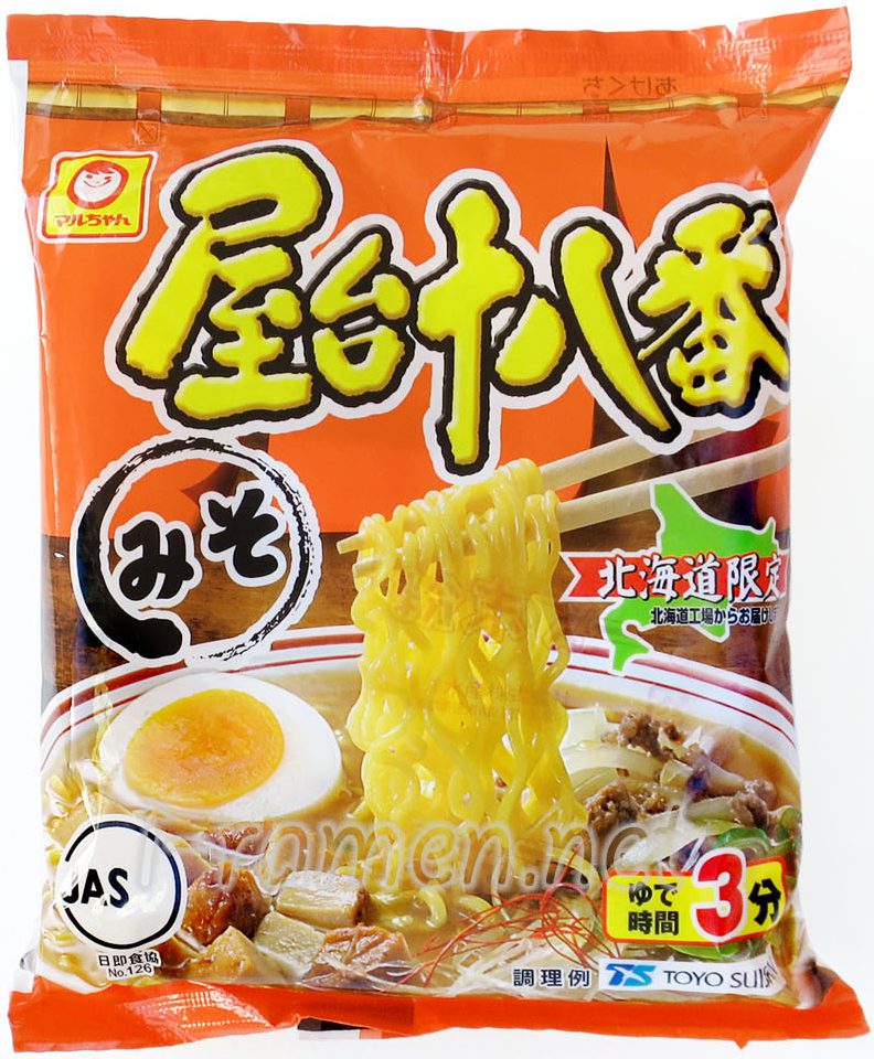 No.7347 マルちゃん 屋台十八番 みそ （北海道限定） | tontantin即席麺処