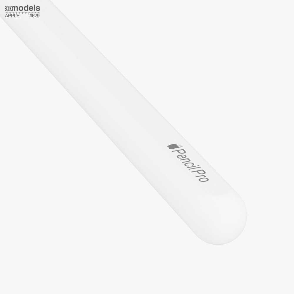 アップルペンシル プロ 2024 3Dモデル - ダウンロード 電子