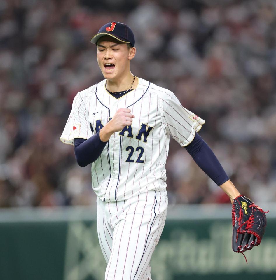 湯浅京己が圧巻の3者連続三振！巨人・原監督も大絶賛「マークしてい