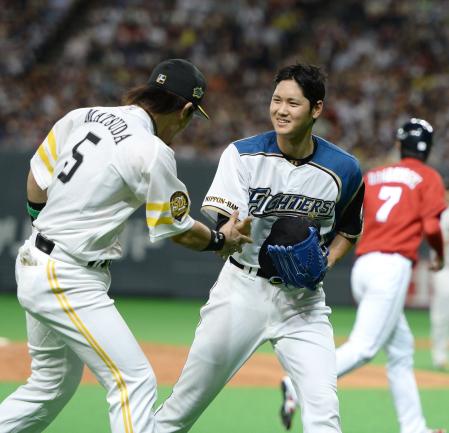 大谷劇場！157キロ＆ノーステップ送球/野球/デイリースポーツ online