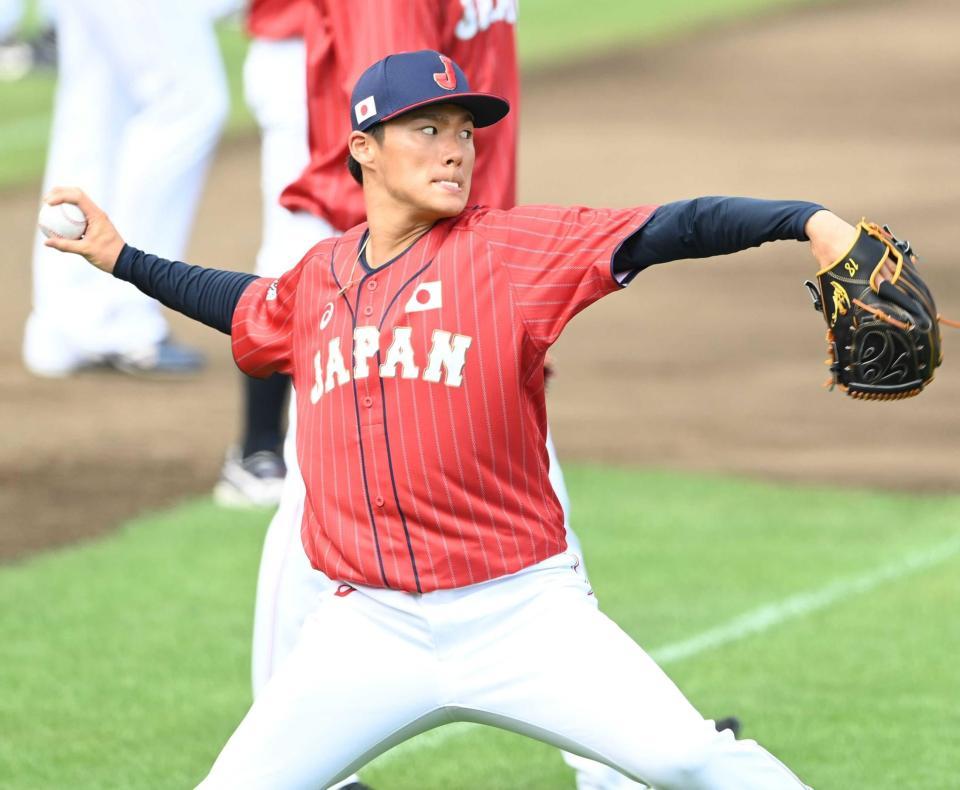 侍・山本由伸 28日初戦ドミニカ斬る 24日・楽天戦先発「本番想定