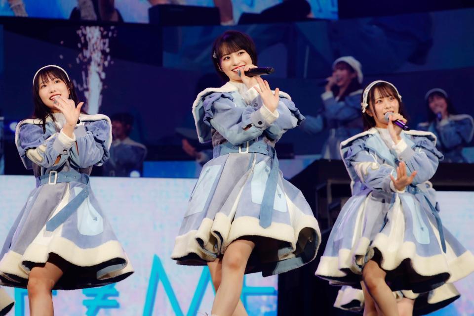 ≠ME・冨田菜々風 人生初ショートカットをステージで披露