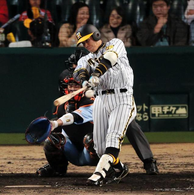 原口、コーチのユニホームで初安打/タイガース/デイリースポーツ online