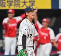 阪神ドラ1・伊原 四回途中KO 4四死球と制球乱れる/阪神タイガース