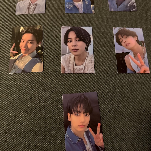 Bts Memories 2021 Dvd Photocard - Etsy