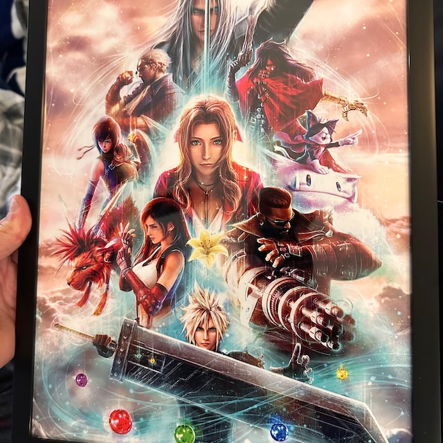 ファイナルファンタジーVII リメイク - 限定版ファインアートプリント