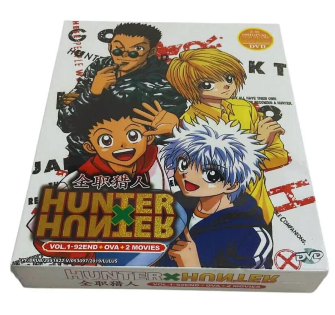 Hunter 1999 Complete Anime DVD 92 Eps + OVA + 2 Movie) Complete
