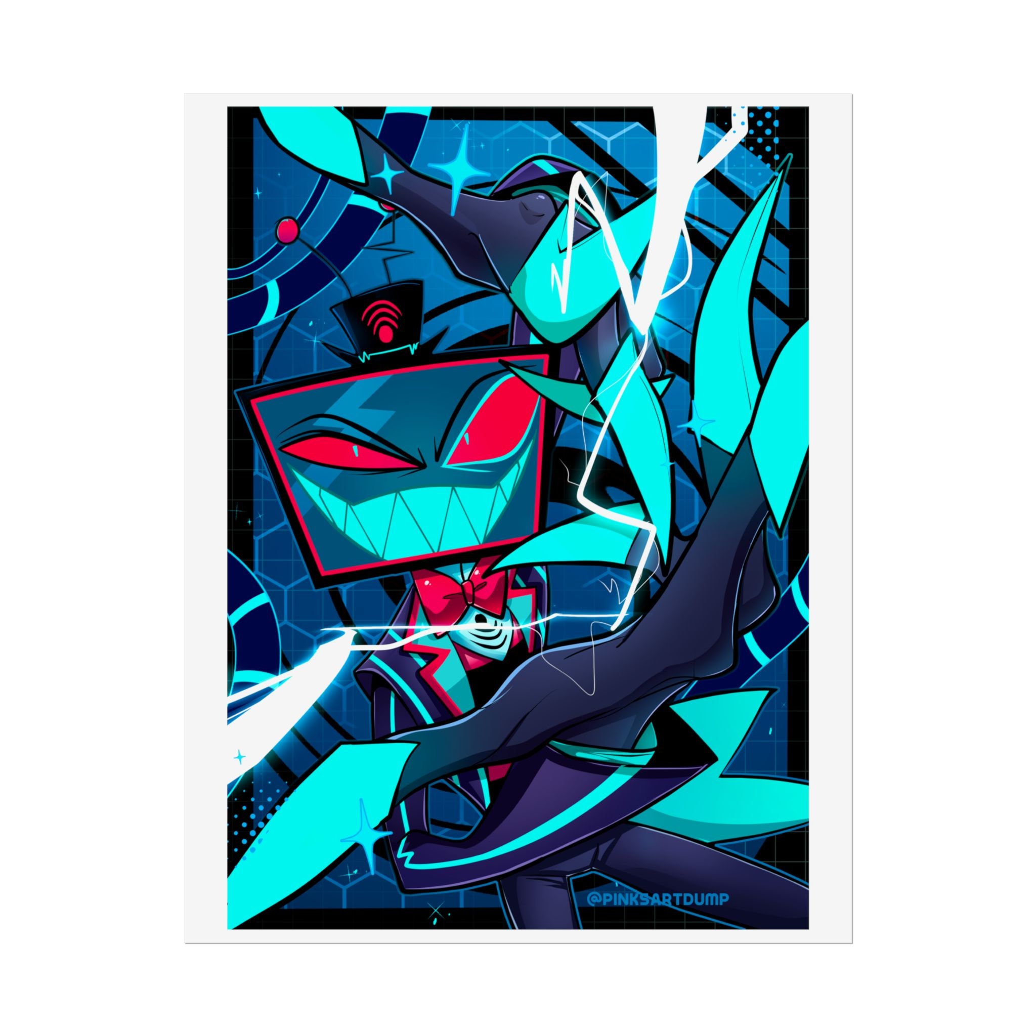 ハズビンホテル・ヴォックスのファンアートポスター - Etsy 日本