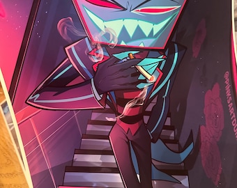 ハズビンホテル・ヴォックスのファンアートポスター - Etsy 日本