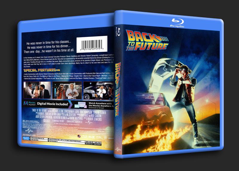 Back to the Future Custom Blu-ray Artwork - Etsy