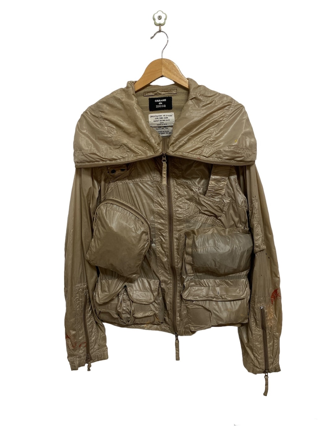 Cabane De Zucca Issey Miyake Multipocket SAMPLE Jacket - Etsy