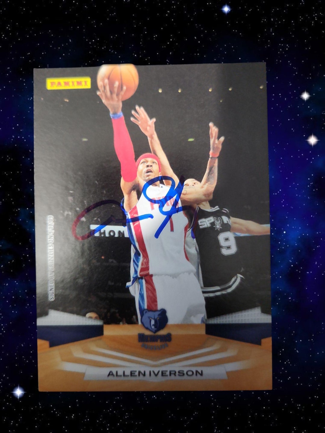 Allen iverson autographed card - Etsy 日本