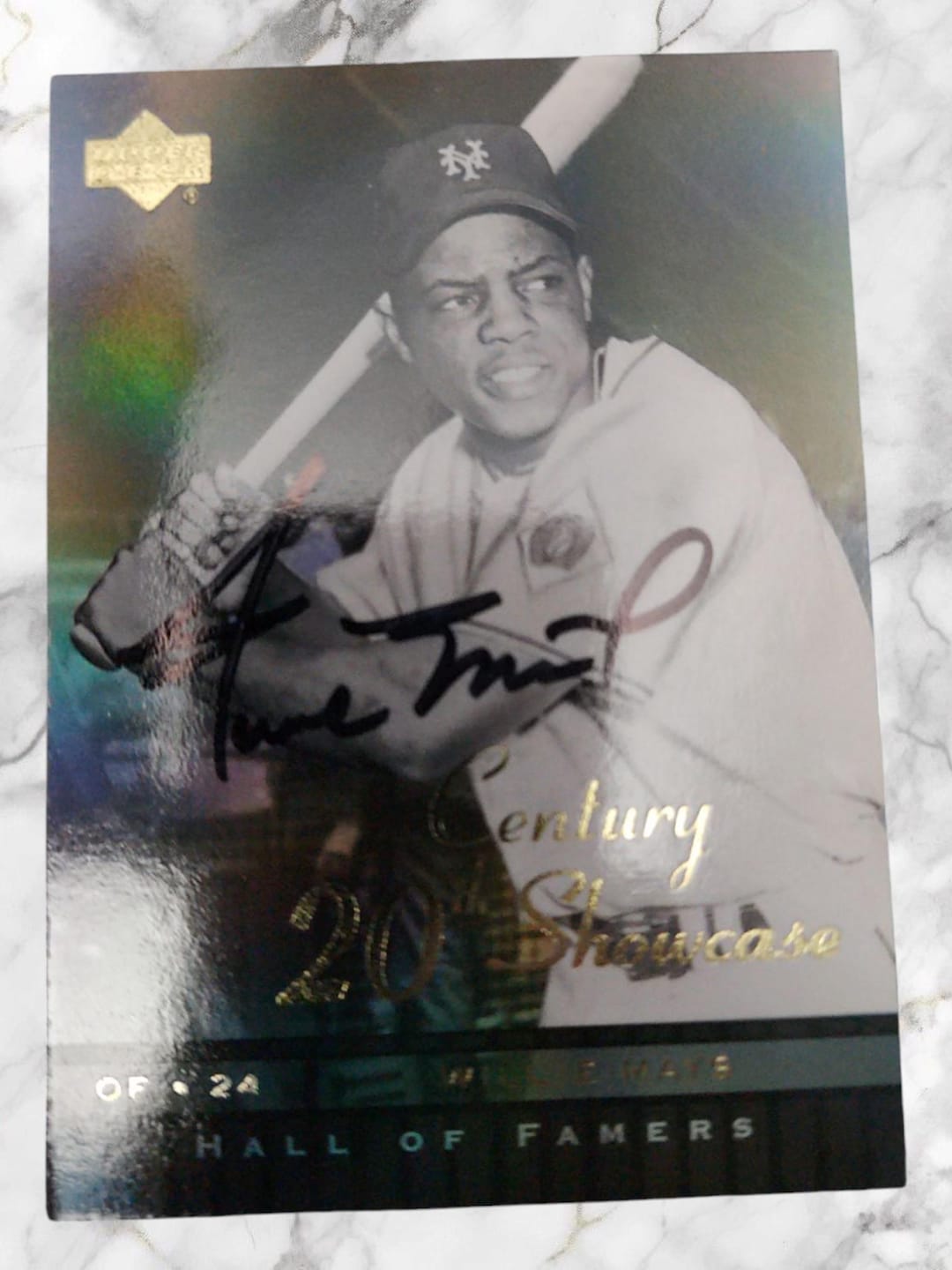 Willie mays autographed card - Etsy 日本