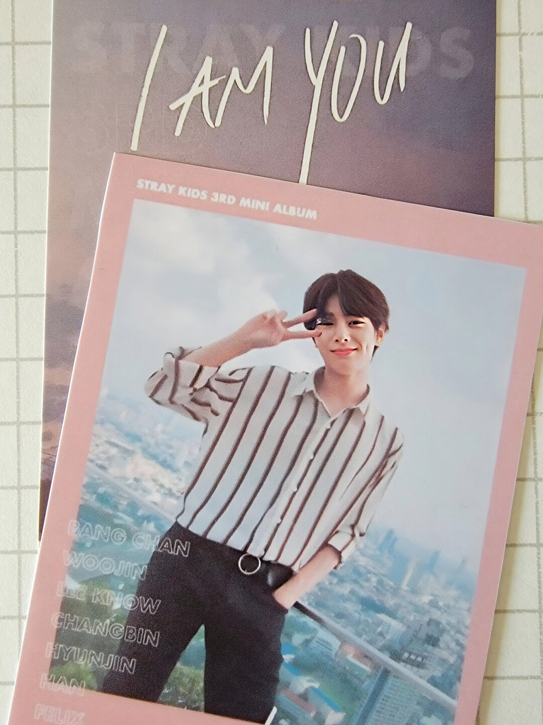 アイエン Showcase I am YOU トレカ ポラロイド ポラ スキズ StrayKids