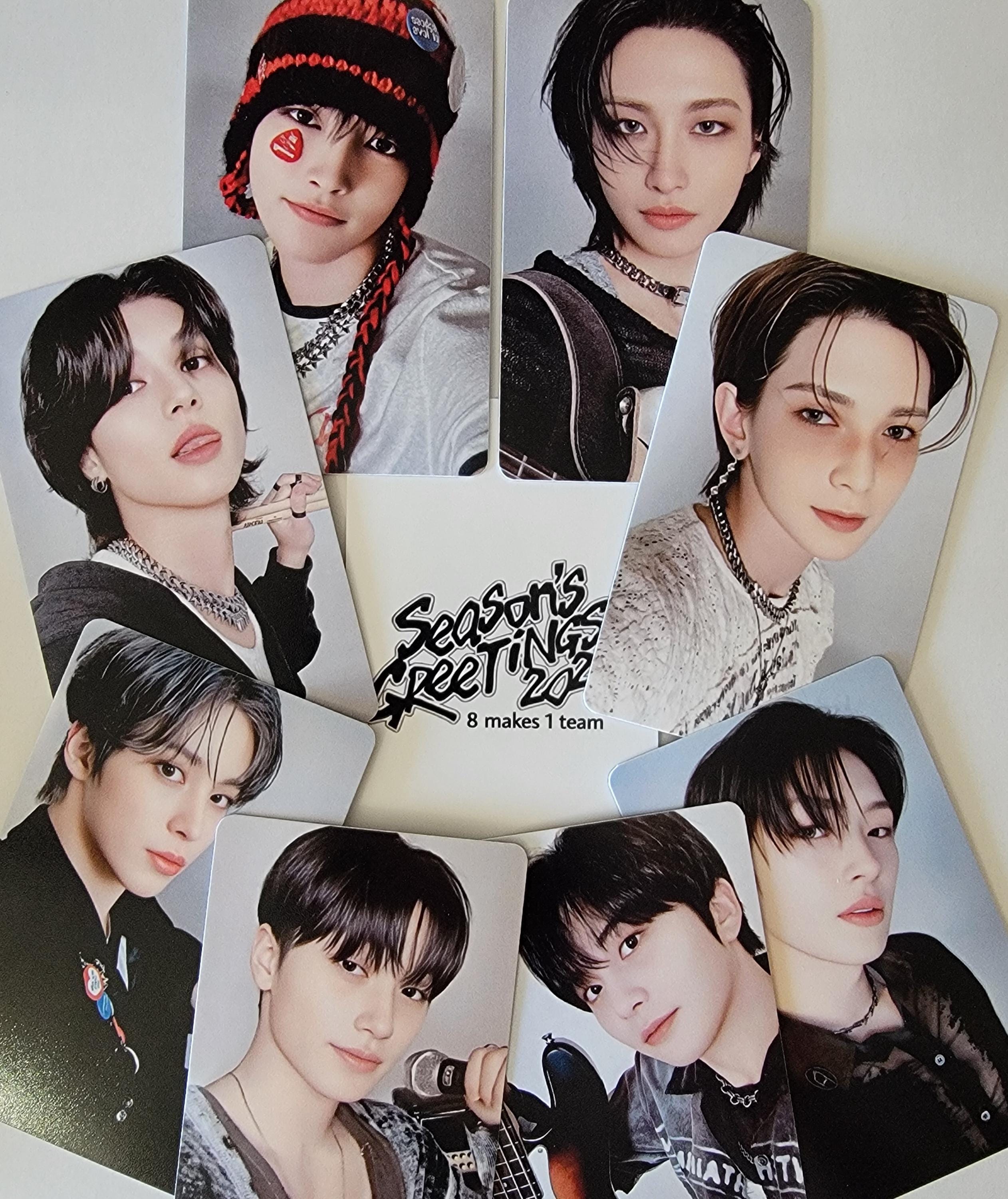 ATEEZ Seasons Greetings 2025 Photocards - Etsy