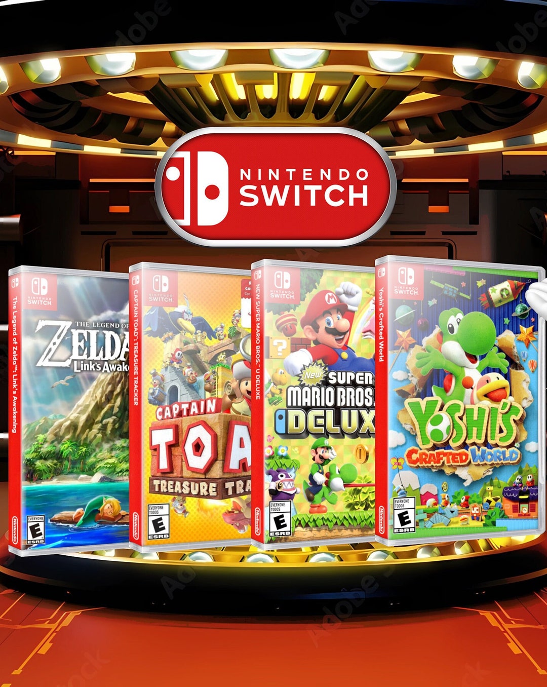 Nintendo 2017 Switch (nintendo Switch) Custom Replacement