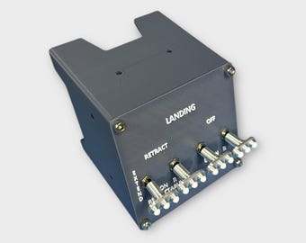 B737 フライトシミュレーター オーバーヘッドパネル: MSFS、X-Plane