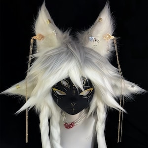 カスタムファースーツマスク：パーソナライズされたケモノ/キグヘッド