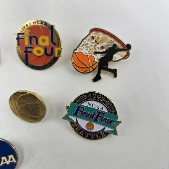 NCAA バスケットボール ラペルピン 7個セット 1995 シアトル 2006 サン