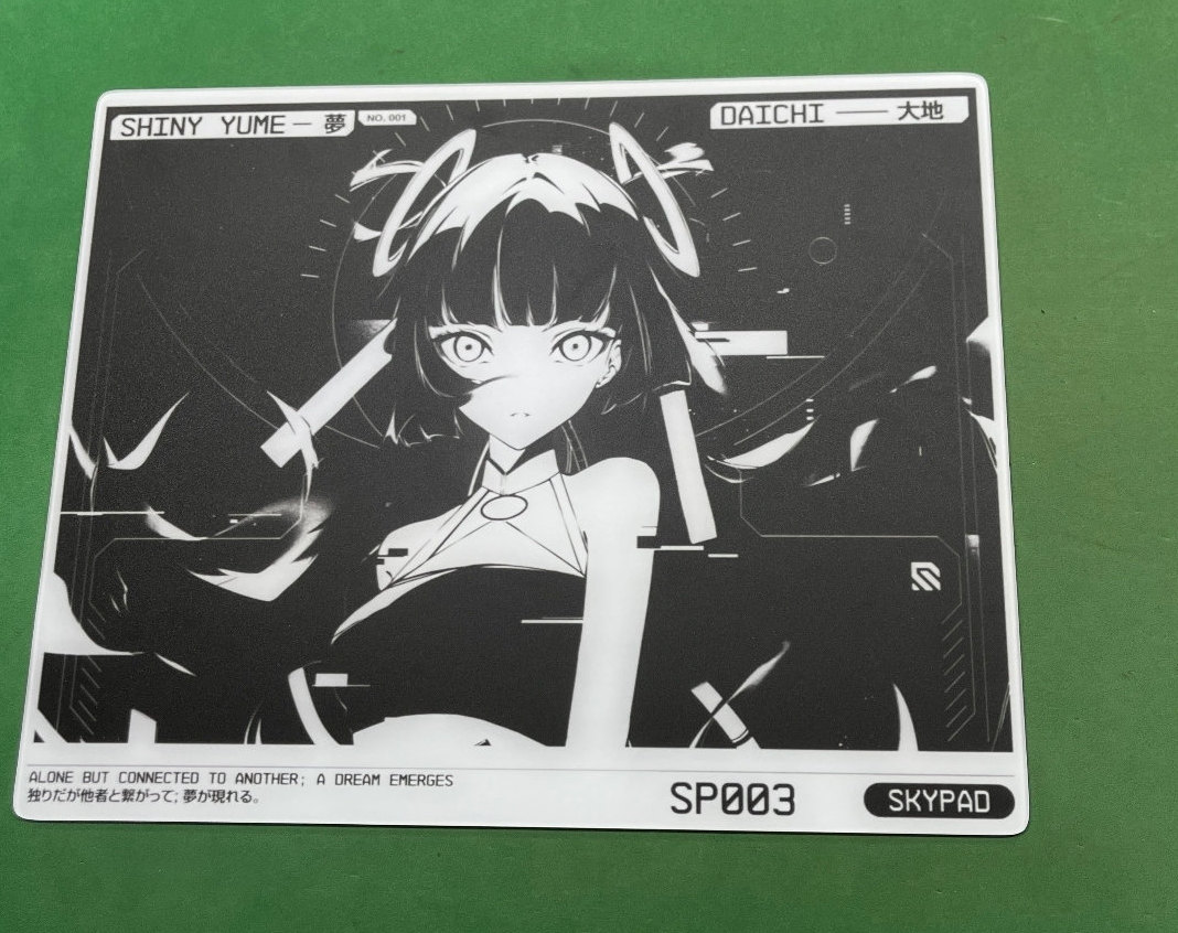 SKYPAD3.0 Shiny Yume ガラスマウスパッド スカイパッド 新品 SKYPAD3