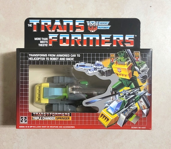 Transformers G1 Springer Misb US Seller Rare! Autobot Remake Toy
