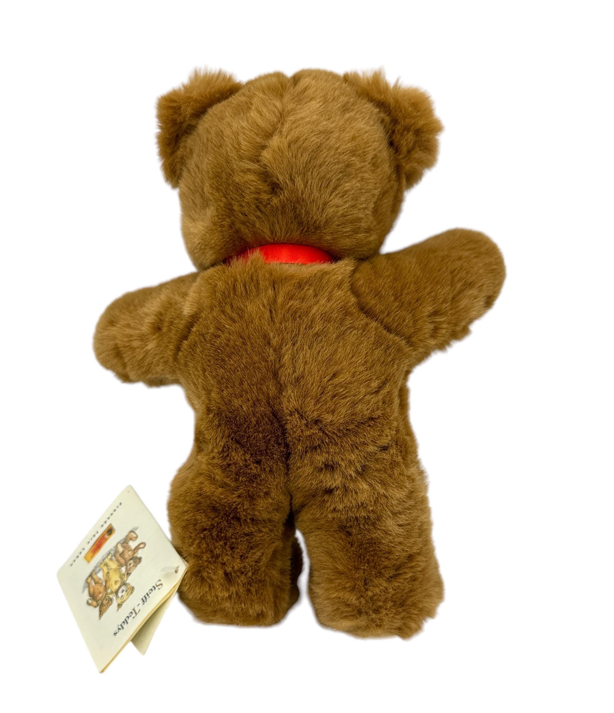 Vintage Steiff Molly Teddy Bear: Plush Toy With Tags, Made in