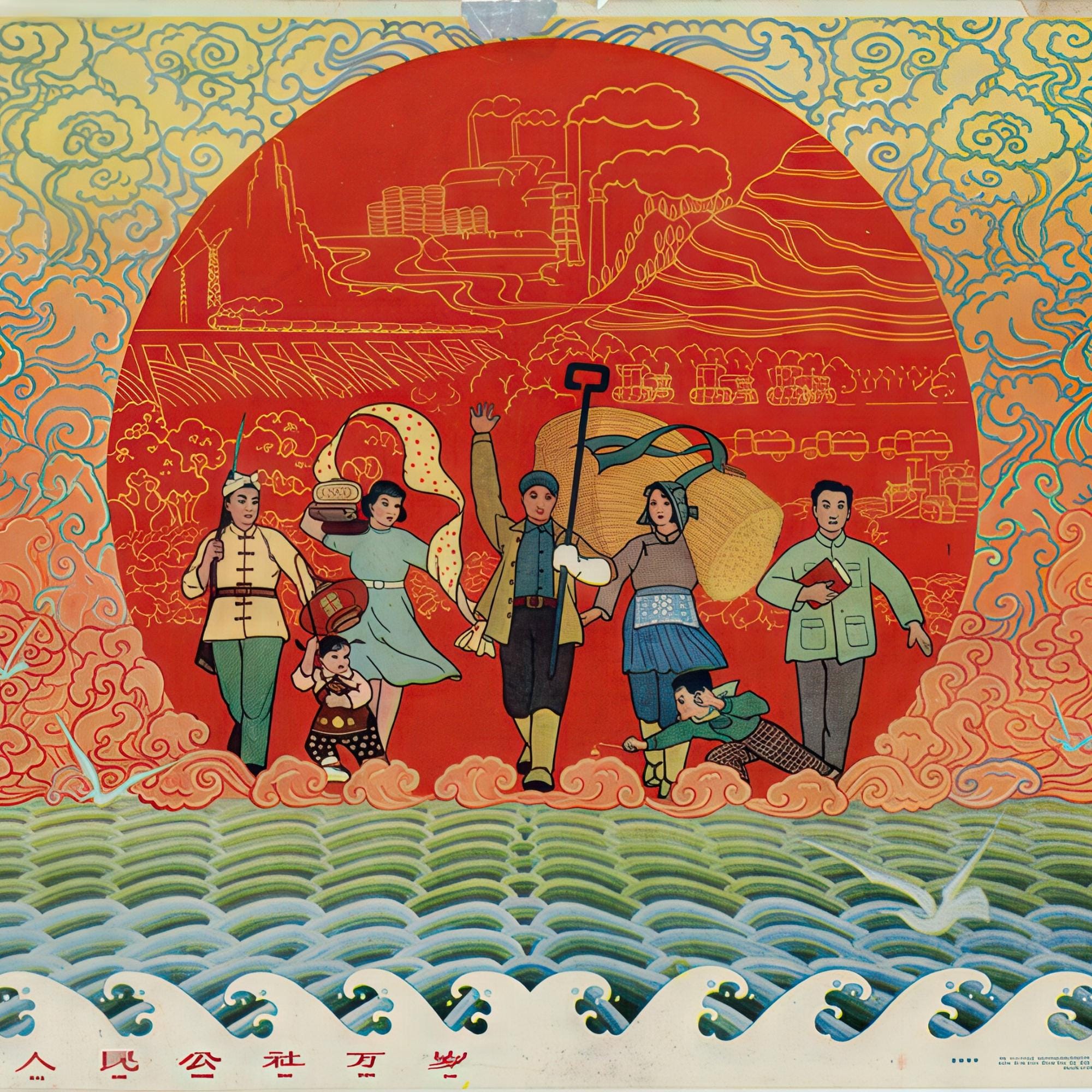 大躍進プロパガンダポスターコレクション｜中国レトロアート（PDF