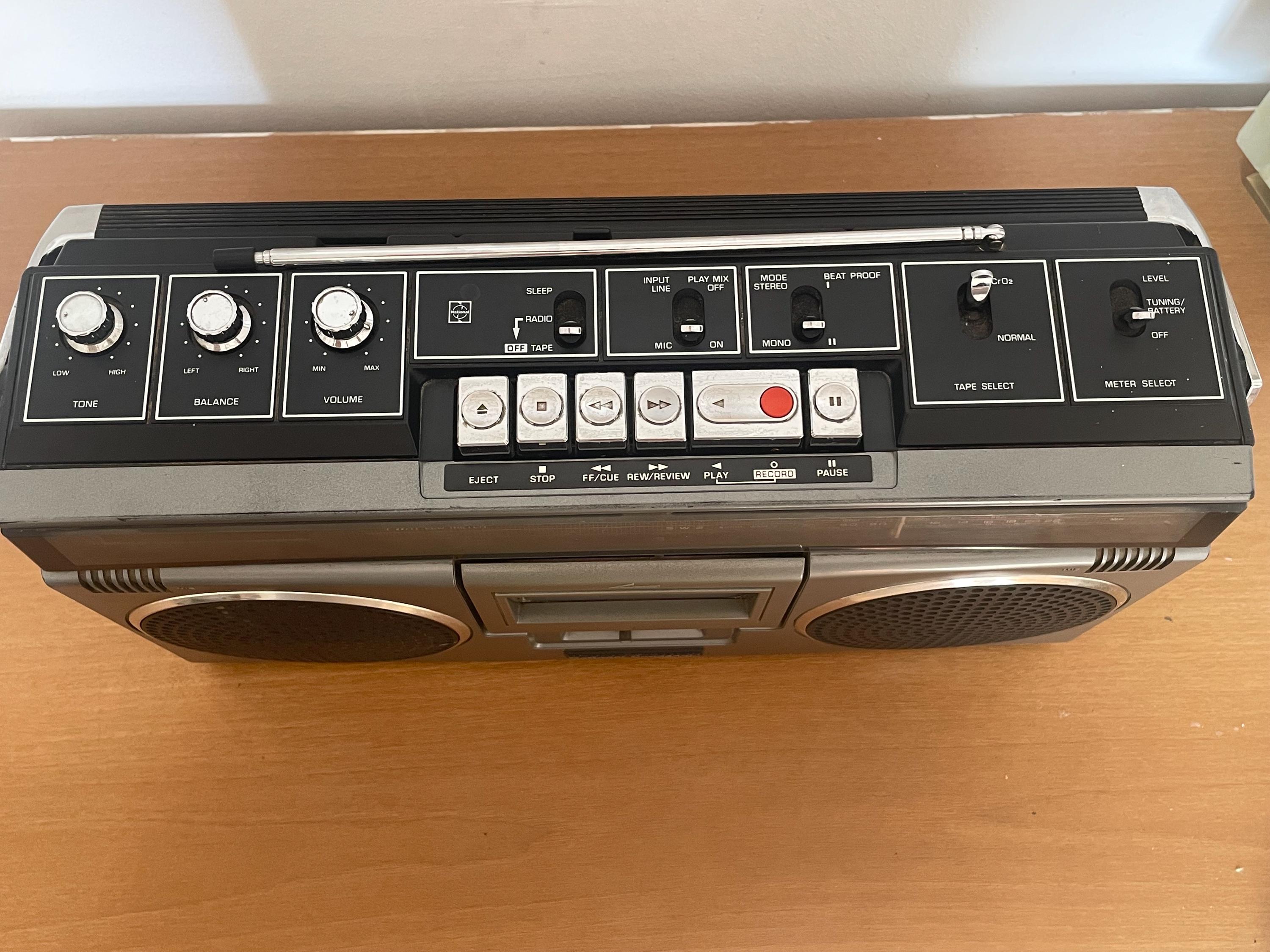 National Panasonic RQ-4050FD 4-band Radio Cassette Recorder
