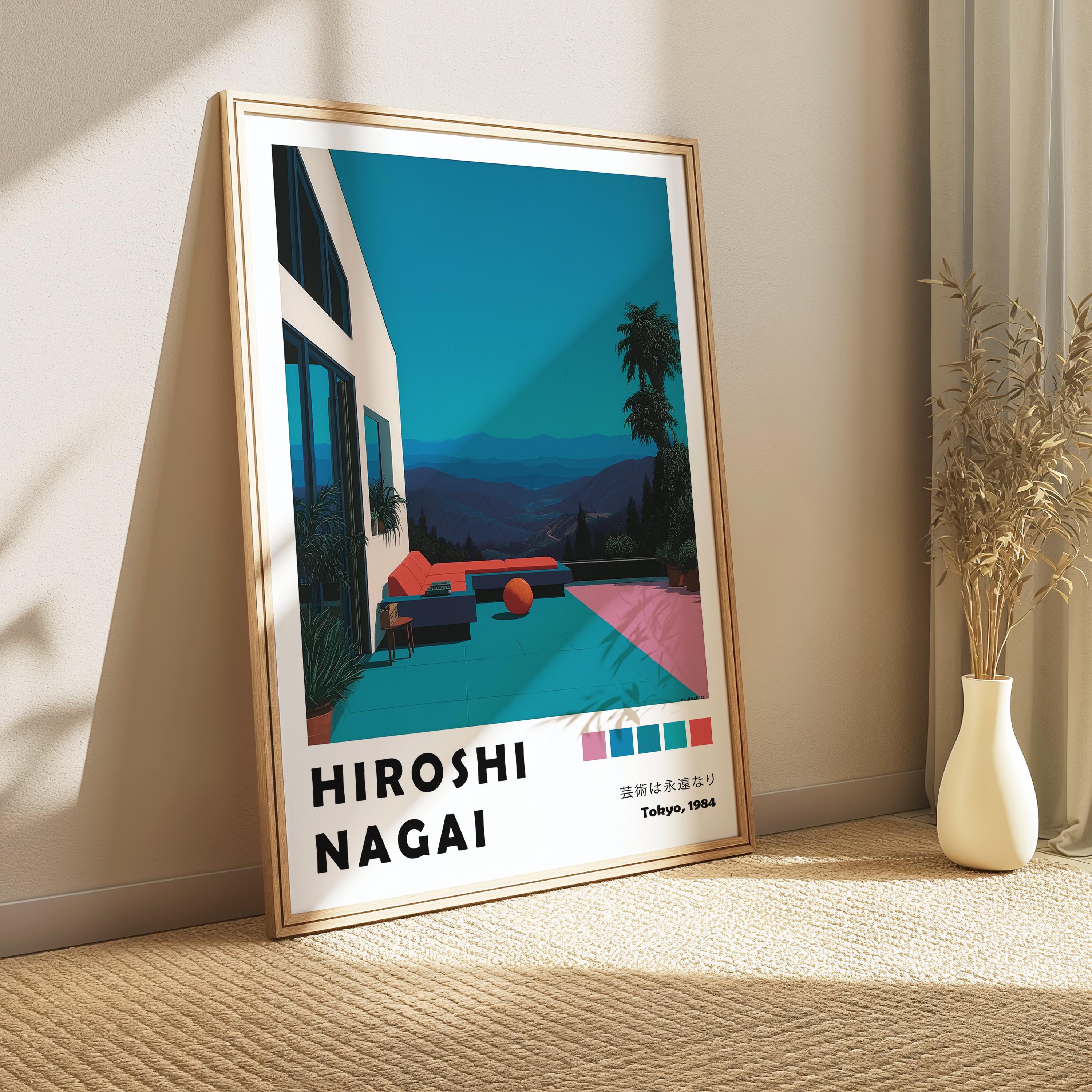 Mountain Retreat Hiroshi Nagai Poster, Architectural Terrace