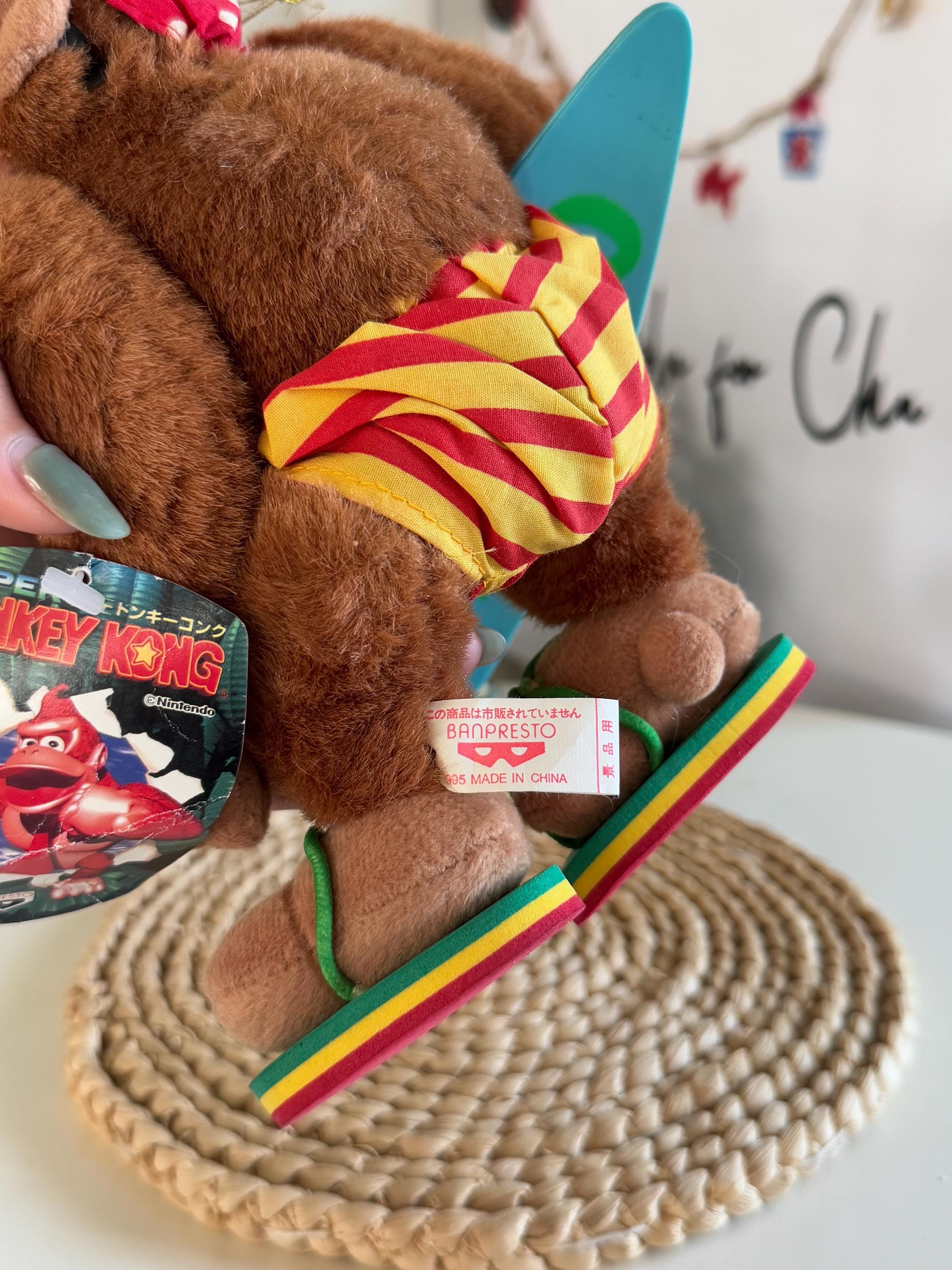 レア ドンキーコング ファンキーコング 1995 バンプレスト ぬいぐるみ