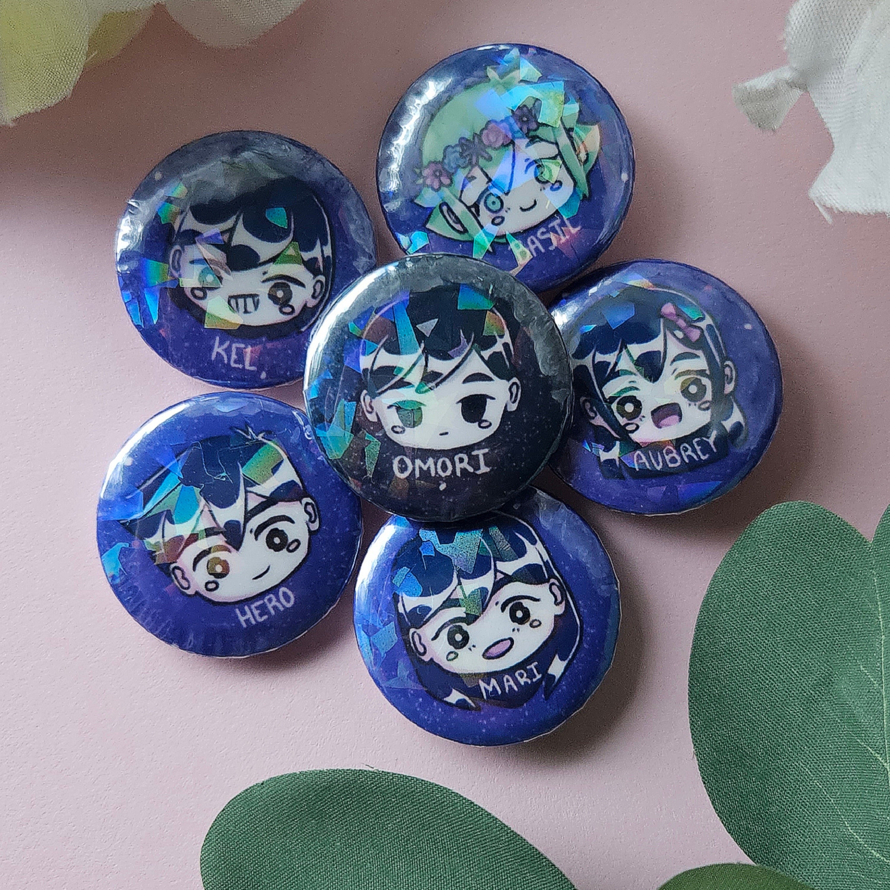 Omori Character Pins (series 1) - Etsy
