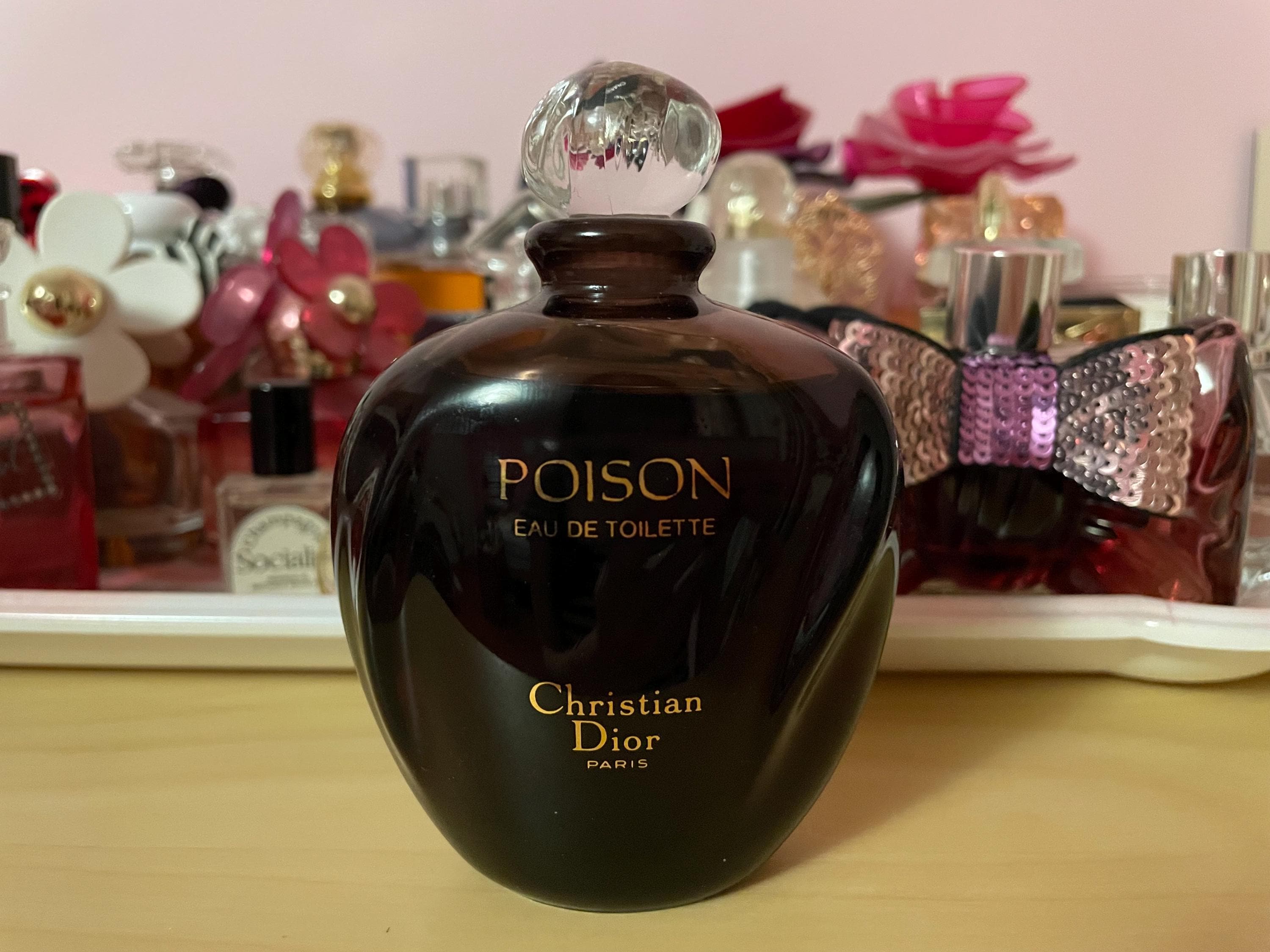 Very Rare 1989 Original Formula Vintage Dior Poison Eau De
