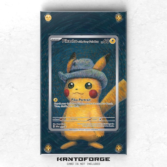 Pikachu With Grey Felt Hat - SVP 085 - Pokémon Extended Artwork