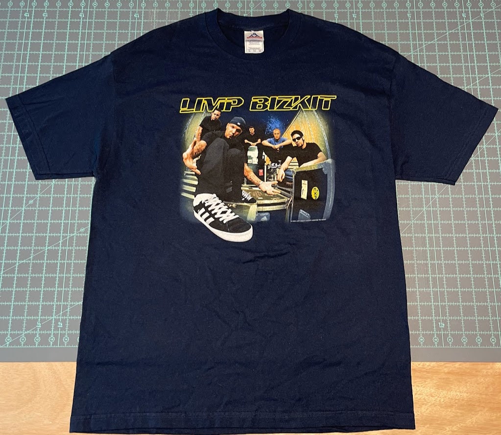Vintage Limp Bizkit Shirt Size XL Blue - Etsy
