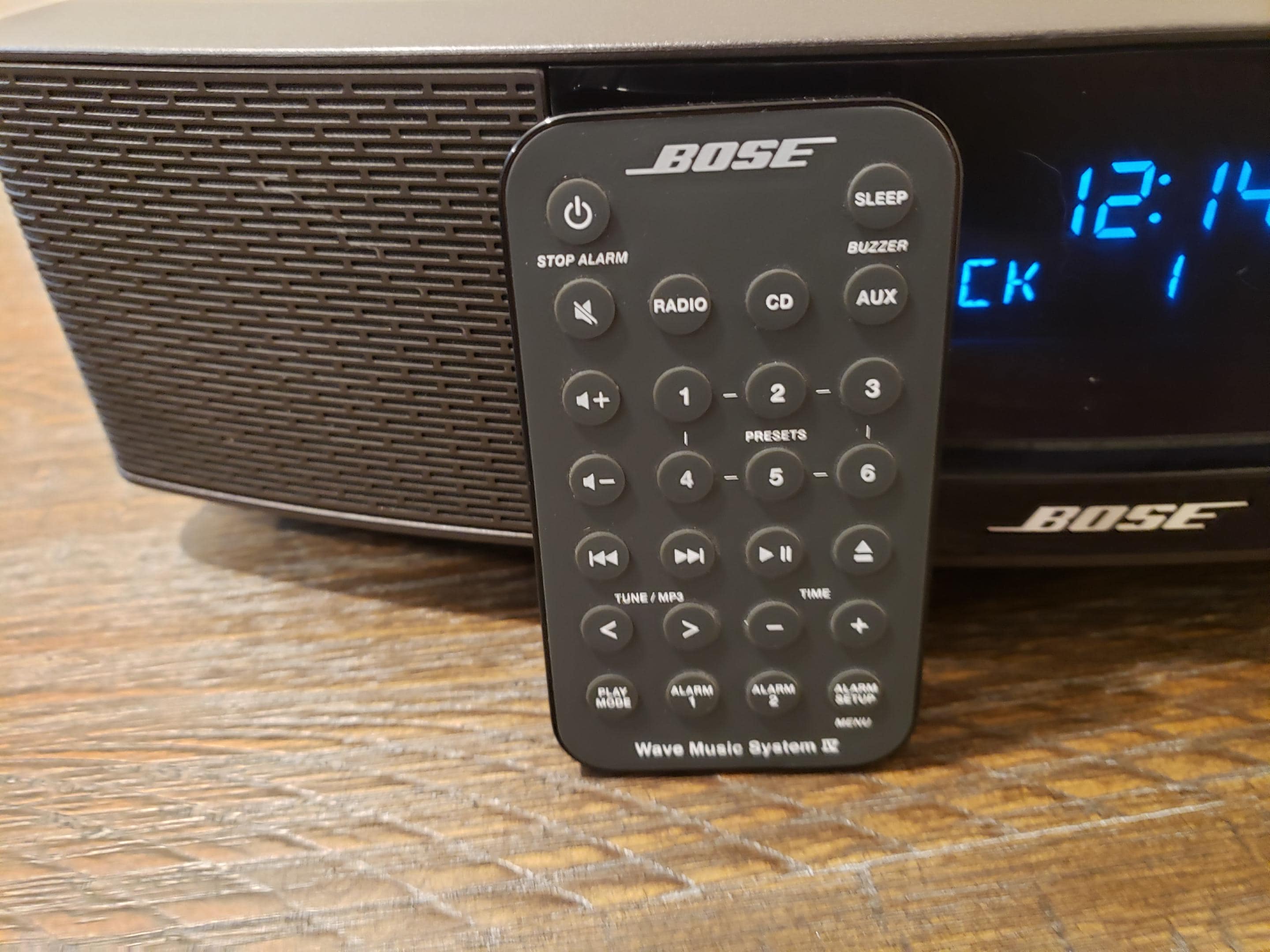 Bose Wave Radio IV Music System Cd/am/fm/alarm/aux W/remote, Power