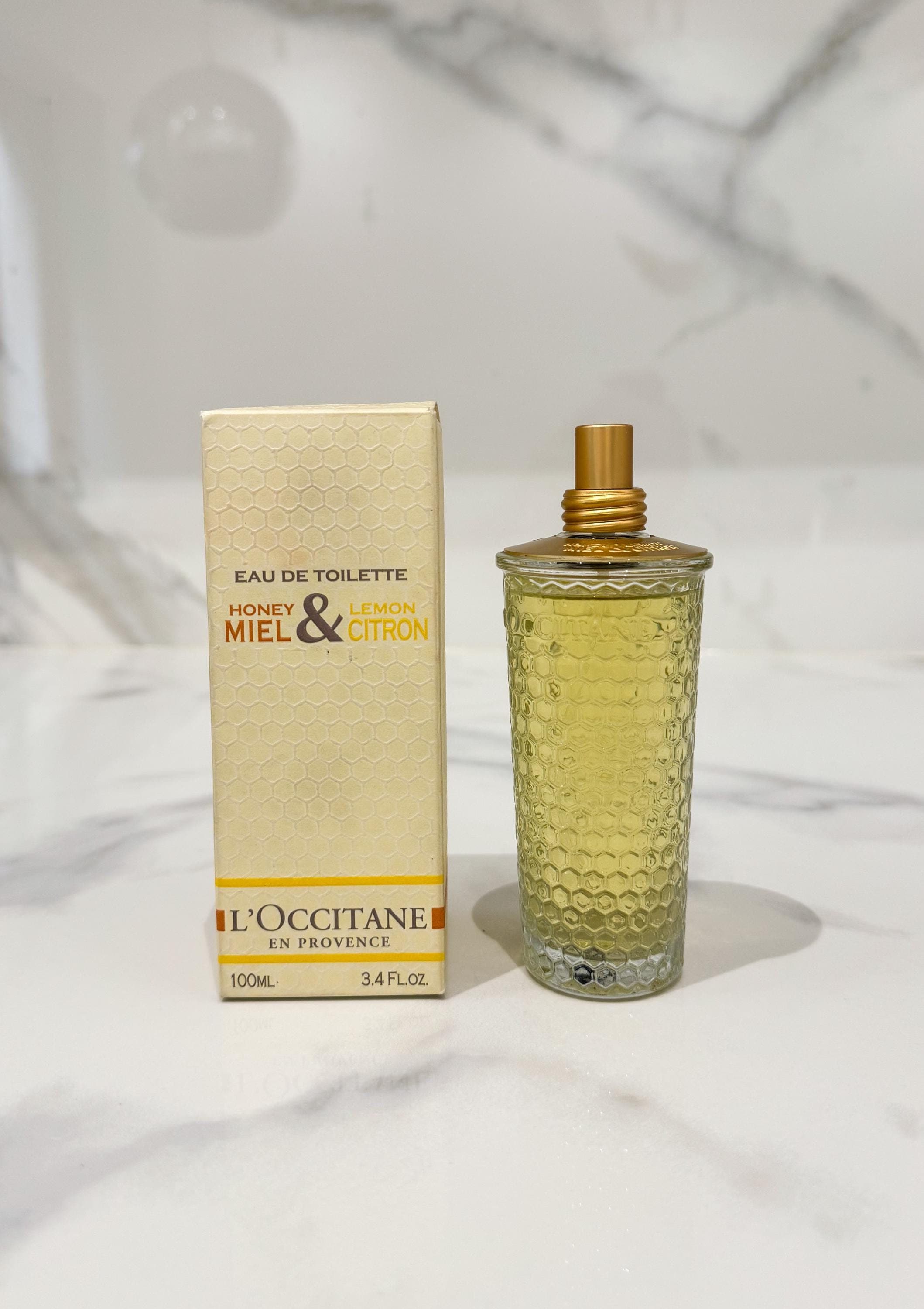 Vintage L'occitane Honey & Lemon Eau De Toilette (100ml/3.4oz) - Etsy