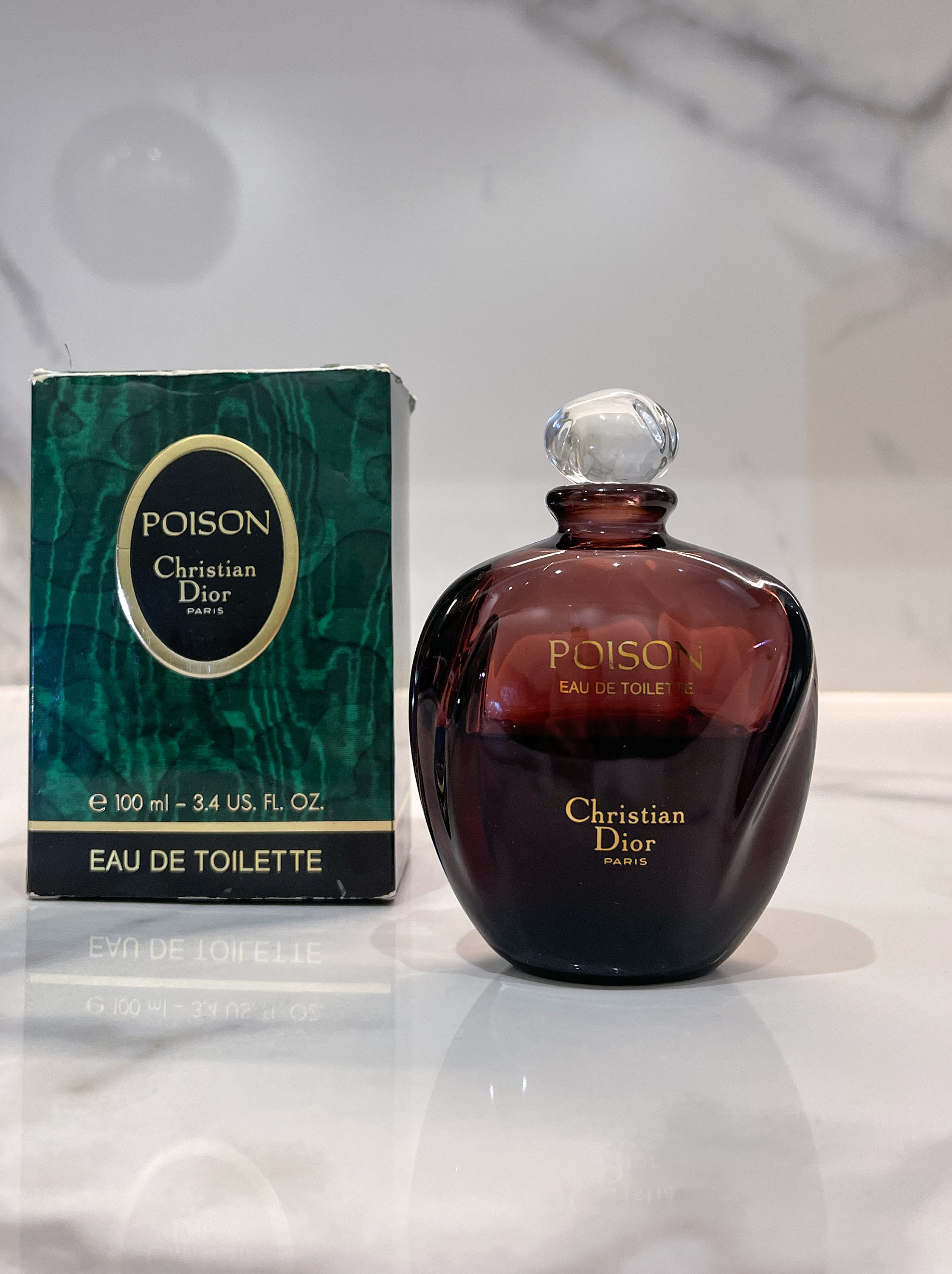 ヴィンテージ クリスチャン ディオール プワゾン オードトワレ、1985