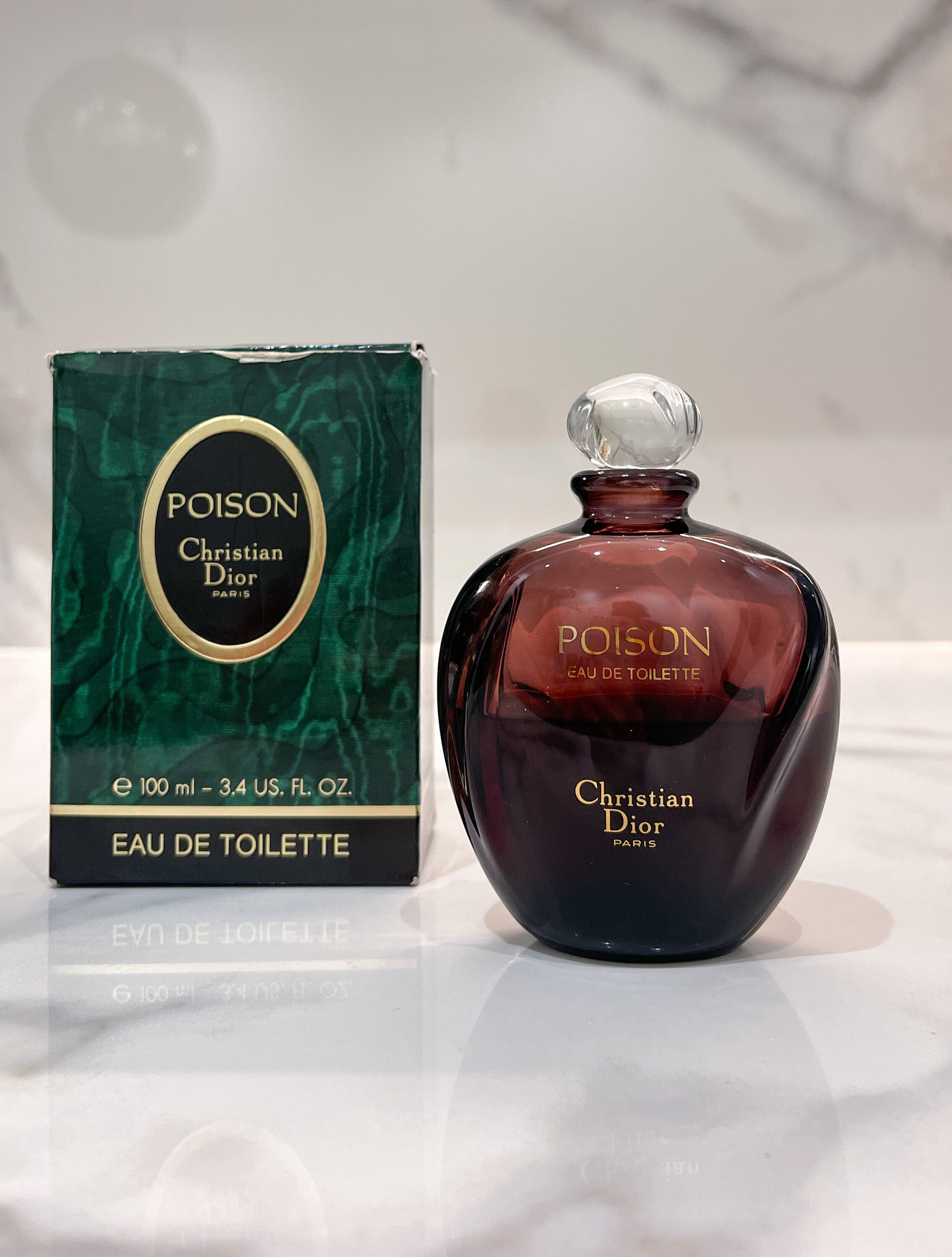 ヴィンテージ クリスチャン ディオール プワゾン オードトワレ、1985