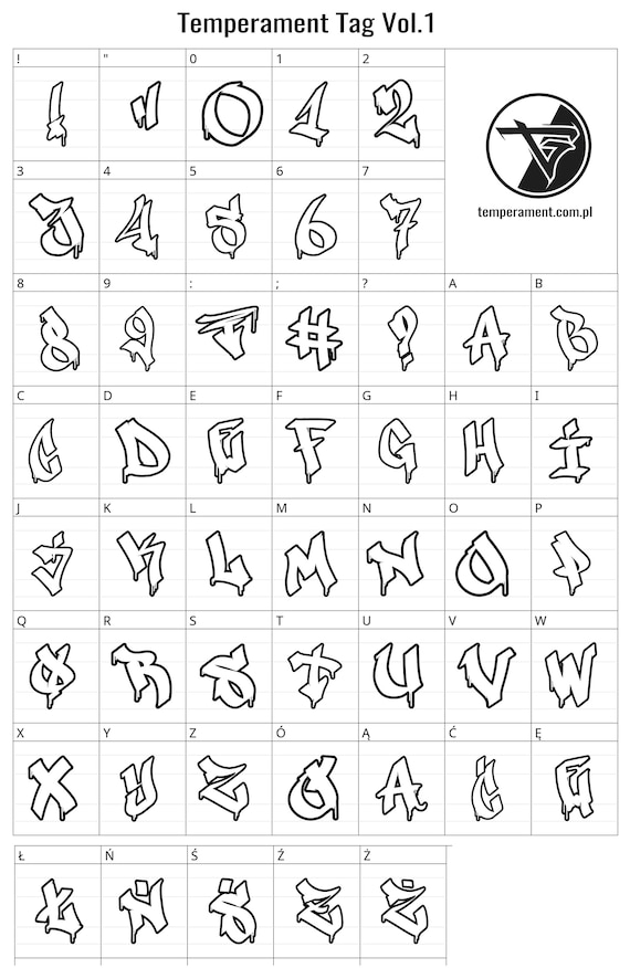 グラフィティフォント SVG、TTF、PNG、ストリートアートアルファベット