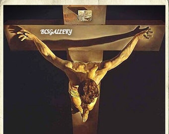 十字架の聖ヨハネのキリスト像サルバドール・ダリ 1951年複製 美術館