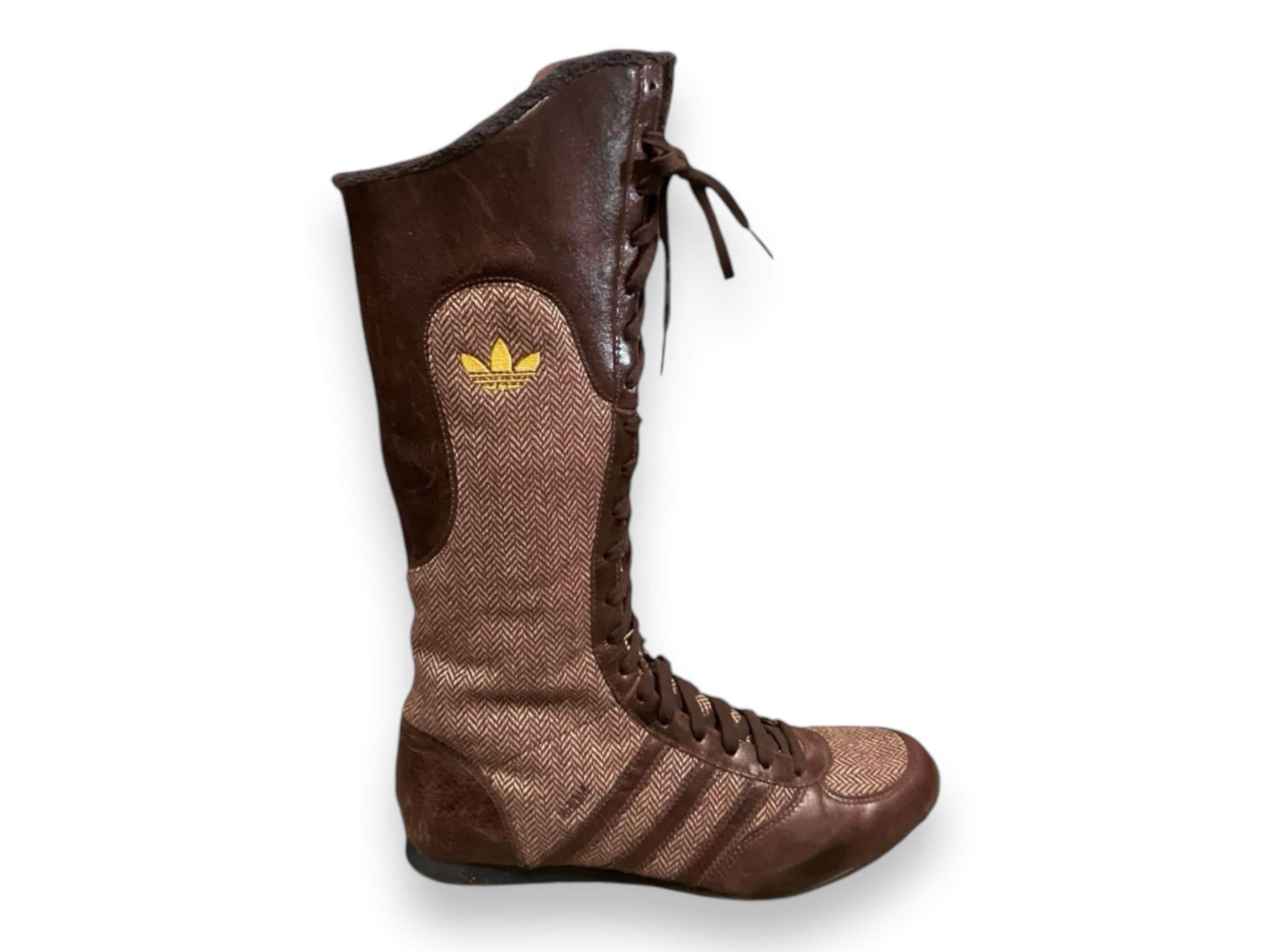 Iconic Adidas Midiru Ultra Rare Vintage 90s High Boxing Boots Y2K