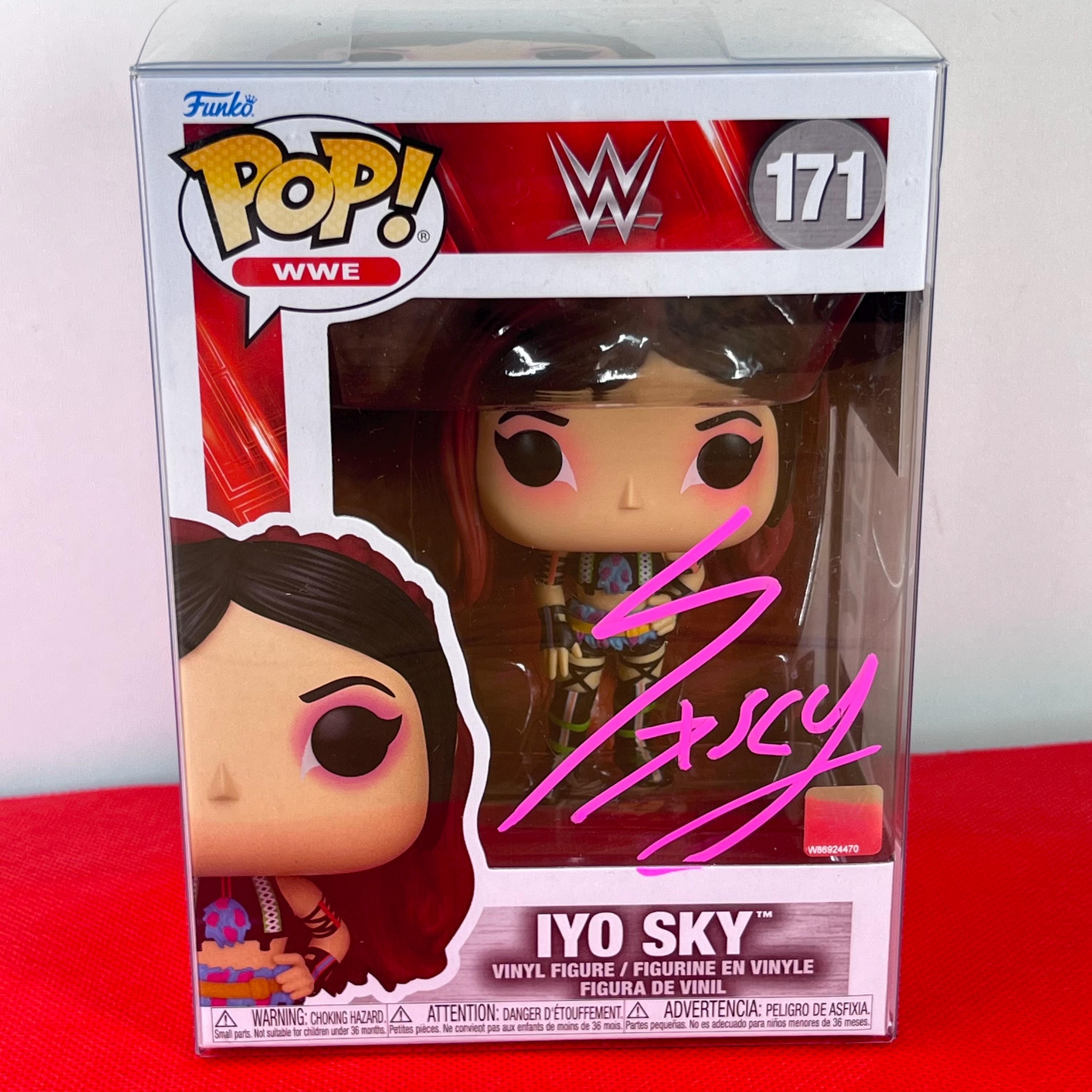 Iyo Sky Hand Signed Funko Pop Autographed WWE Funko Pop! #171 W