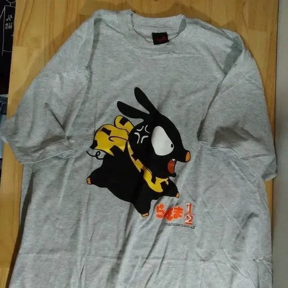 Deadstock Vintage Ranma 1/2 Pig P-chan Logo Graphic T-shirt - Etsy