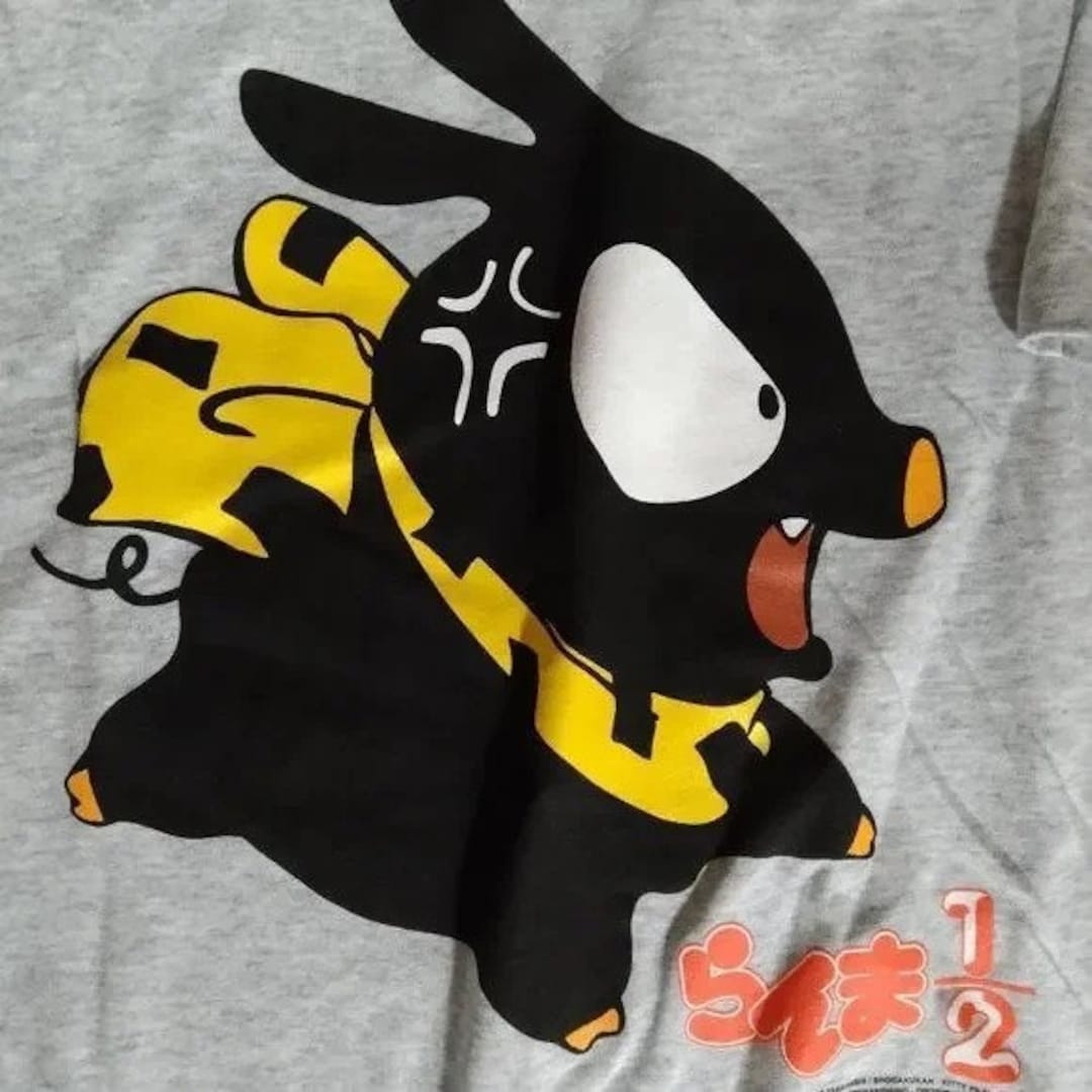 Deadstock Vintage Ranma 1/2 Pig P-chan Logo Graphic T-shirt - Etsy