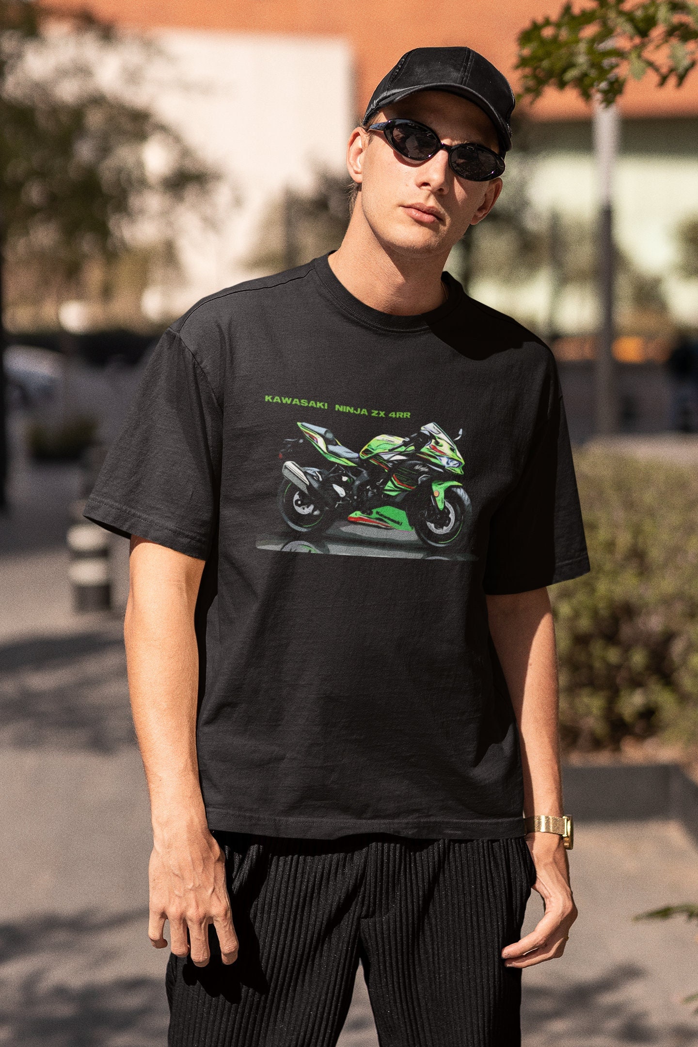 Cool Kawasaki Ninja ZX-4RR Motorcycle T-shirt. - Etsy