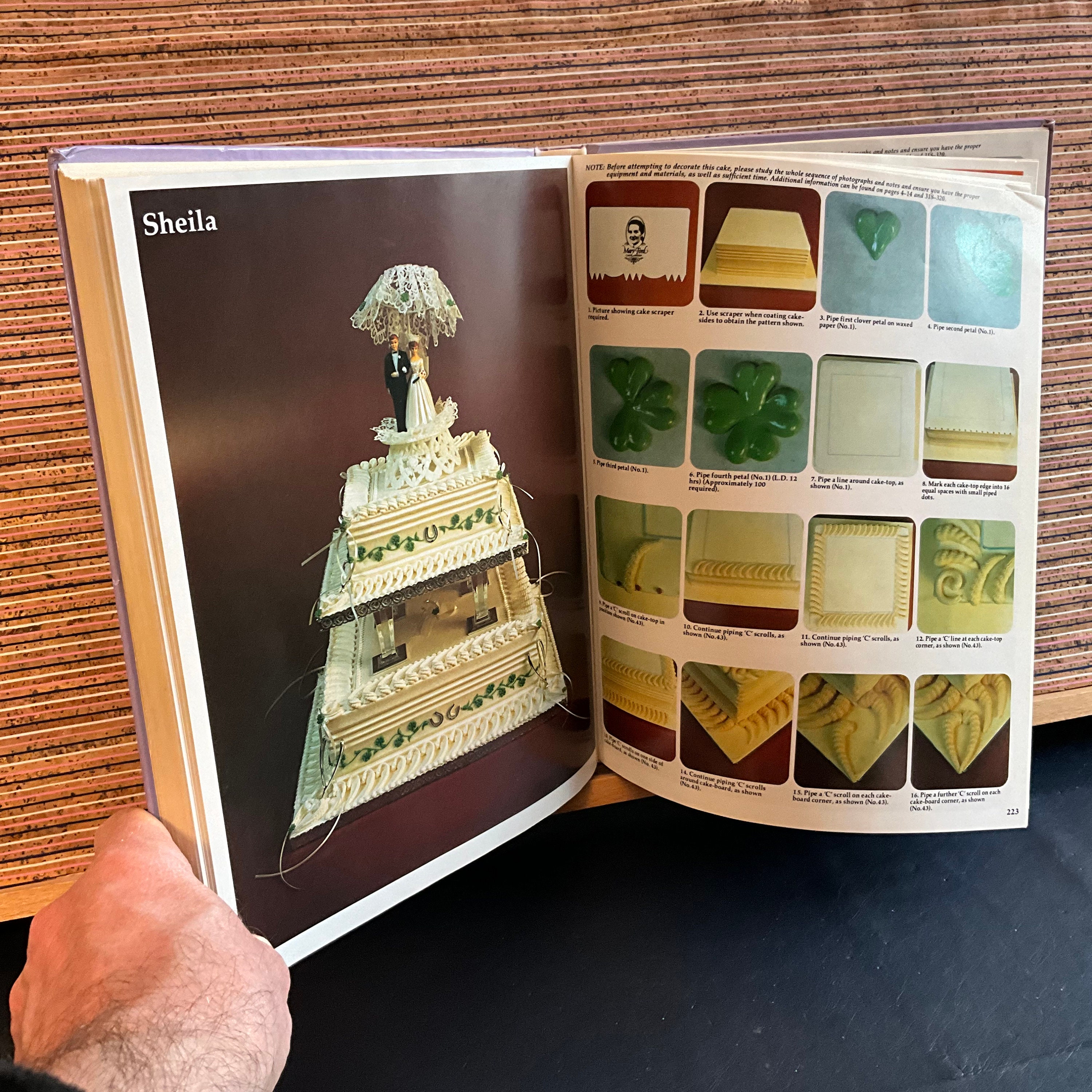 Mary Ford's Cake Designs Book: 1984 First Edition Illustrated