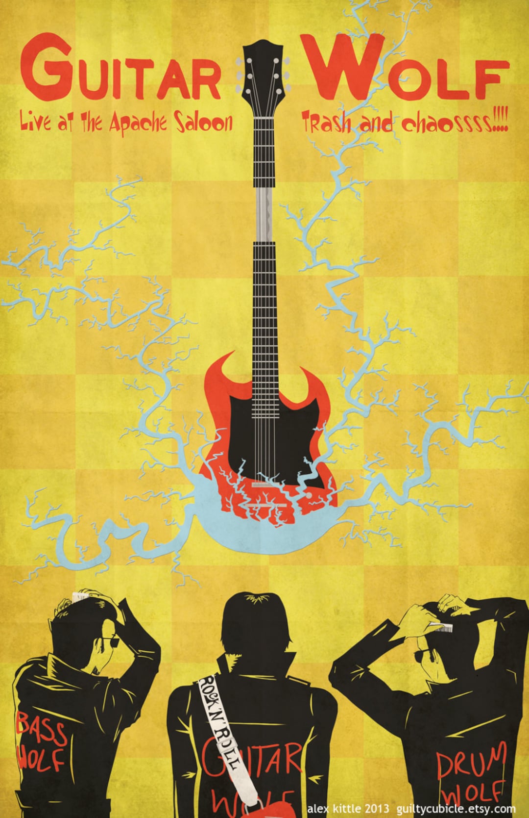 HR/HM L Alex tatoo NY ジプシー BAND ポスター HR/HM L Alex tatoo